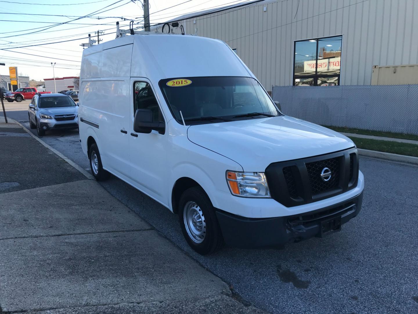 2015 White Nissan NV Cargo S (1N6BF0LX6FN) with an 4.0 V6 engine, Automatic transmission, located at 577 Chester Pike, Prospect Park, PA, 19076, (610) 237-1015, 39.886154, -75.302338 - Photo#3